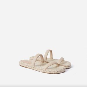 NWOT Everlane Espadrille Sandal - Sand 10
